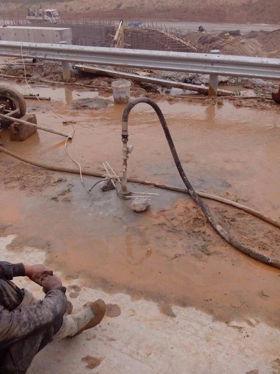 工业园区路基压密注浆